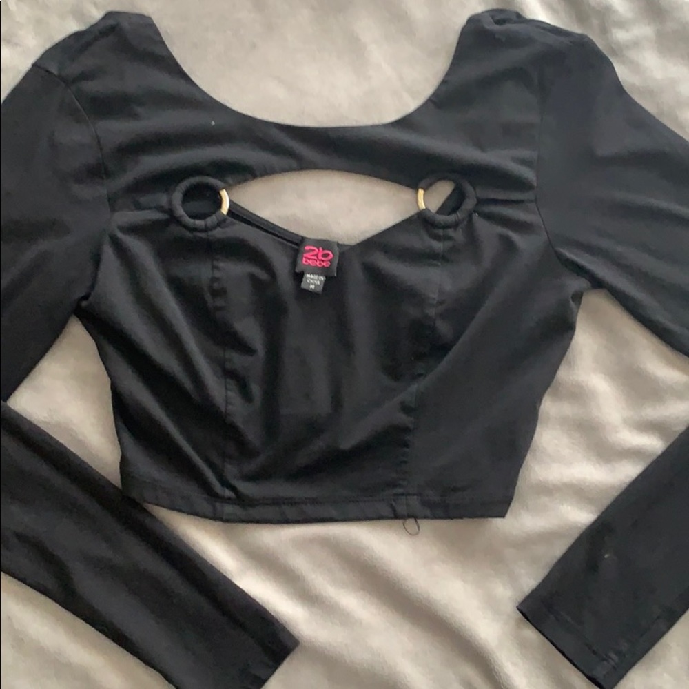 2b by bebe crop top